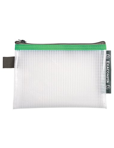 POCHETTE ZIP EXACOMPTA EVA A6 COLORIS ASSORTIS