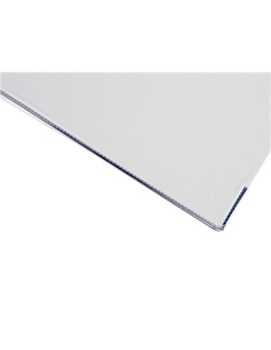 CLASSEUR LEVIER LIDERPAPEL A4 DOCUMENTA CARTON REMBORDÉ PVC 1,9MM DOS 75MM RADO MÉTALLIQUE COLORIS BLANC