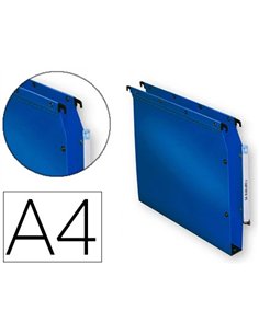 Dossier suspendu elba polypro ultimate armoire h275mm entraxe 330mm fond 30 coloris bleu boîte 10 unités.