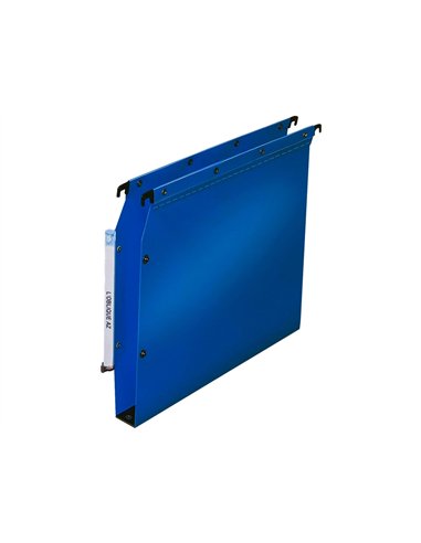 Dossier suspendu elba polypro ultimate armoire h275mm entraxe 330mm fond 30 coloris bleu boîte 10 unités.