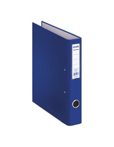 Classeur mixte Dohe 2 anneaux 40 mm - Format Folio - Dimensions 285 x 350 x 60 mm - Œillet et porte-cartes sur le dos - Carton d
