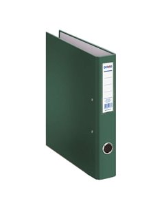 Classeur mixte Dohe 2 anneaux 40 mm - Format Folio - Dimensions 285 x 350 x 60 mm - Œillet et porte-cartes sur le dos - Carton d