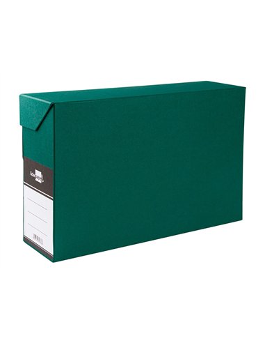 Boite de transfert liderpapel dos 118mm 390x118x260mm coloris vert.