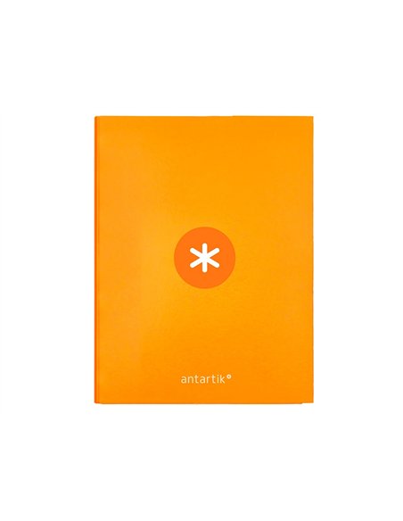 Classeur antartik 4 anneaux ronds 25mm a4 carton remborde coloris jaune moutarde.