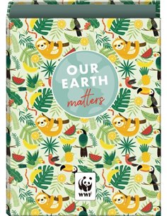 Classeur Dohe WWF Tropic 40 mm à 4 anneaux mixtes - Format Folio - Couverture cartonnée laminée