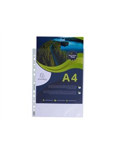 Pochette perforee exacompta a4 pp recycle graine 6/100eme paquet 100 unites. 2