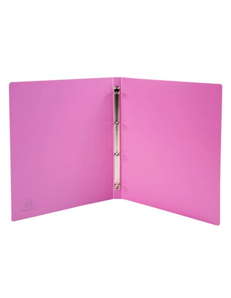 Classeur 4 anneaux exacompta forever young polypropylene a4 4/15mm assortiment.