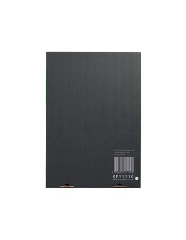 Pochette q-connect polypropylene graine perforee folio 80 mc boite 1400 unites.
