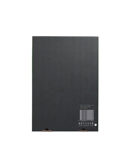 Pochette q-connect polypropylene graine perforee folio 80 mc boite 1400 unites.