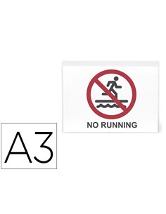 Pochette affichage etanche a3.