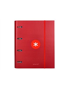 Classeur a levier kreacover exacompta personnalisable a4 capacite 550 feuilles 2 anneaux dim 32x29 cm dos de. 2