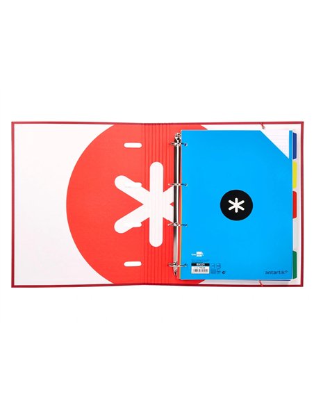 Classeur a levier kreacover exacompta personnalisable a4 capacite 550 feuilles 2 anneaux dim 32x29 cm dos de.