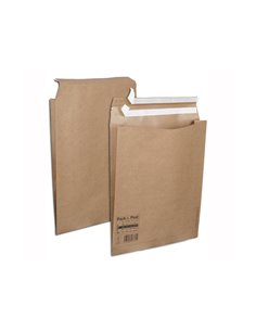 Pochette aller retour taille m auto-adh sive 340x420x80 mm boite de 250 unites. 2