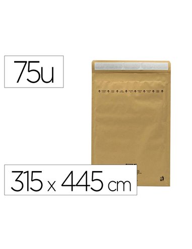 Pochette kraft sumo i auto-adh sive 315x445 mm boite de 75 unites.
