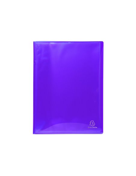 Porte-vues exacompta iderama pp 200 vues coloris assortis.