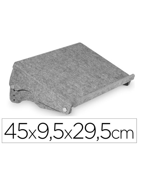 Porte-documents bakker ergonomique 515 gris.