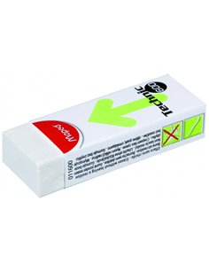 Gomme maped technic 600 61x22x12mm plastique crayons mines calque papier.