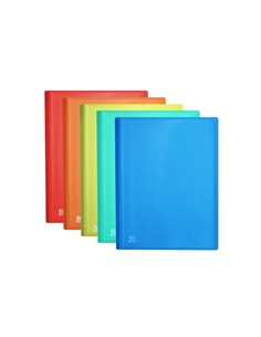 Chemise Oxford Urban A3 20 pochettes soudées A3 - Couverture plastique translucide - Couleurs assorties