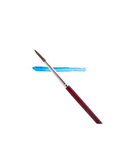 Pinceau liderpapel bois virole chromée aquarelle nº5. 2