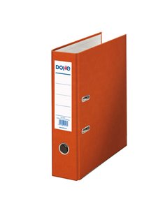 Classeur à levier Dohe, format folio, dos 70 mm, œillet, anneau et porte-cartes sur le dos, carton doublé polypropylène, coins m