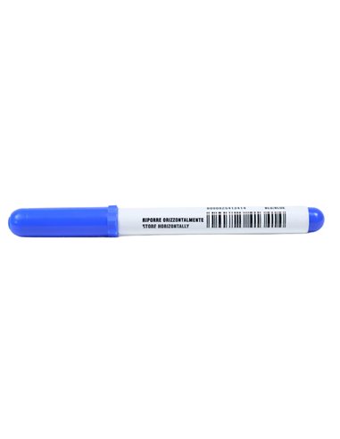 Marqueur giotto robercolor tableau blanc pointe medium ogive 4 mm encre effaçable coloris bleu.