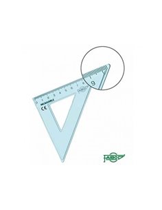 Equerre incassable faibo 45 hypotenuse 16 cm.