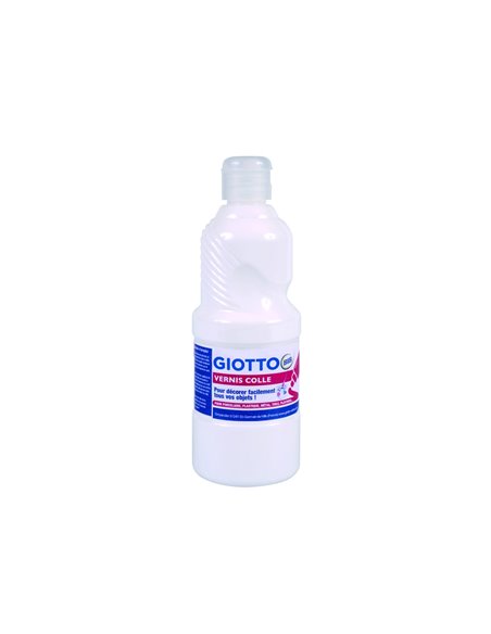 Vernis colle giotto usage multi supports finition brillante flacon 500g.