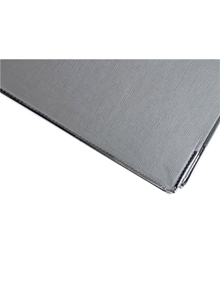 Classeur levier liderpapel documenta a4+ carton remborde dos 75mm rado metallique coloris gris.