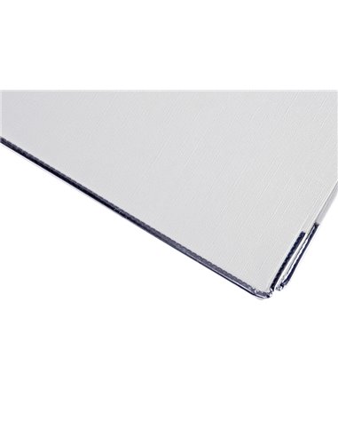 Classeur levier liderpapel documenta a4+ carton remborde dos 75mm rado metallique coloris blanc.