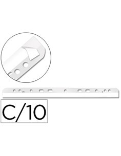 Bande perforée q-connect adhésive 295mm classement documents a4 210x297mm sachet 10 unités.