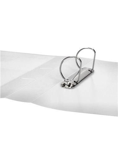 Classeur kangourou liderpapel 2 anneaux en d 40mm polypropylene 283x320mm document a4 coloris.