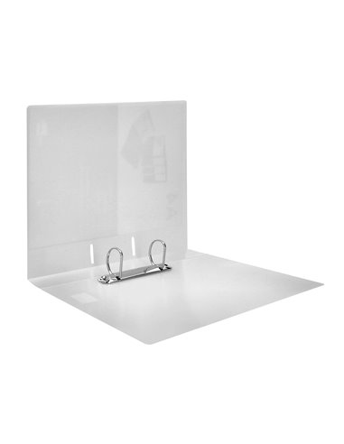 Classeur kangourou liderpapel 2 anneaux en d 40mm polypropylene 283x320mm document a4 coloris.