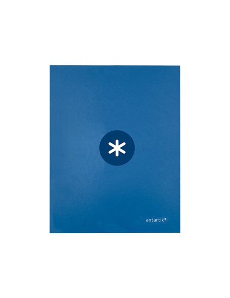 Classeur antartik 4 anneaux end 40mm a4+ carton remborde coloris bleu marine.