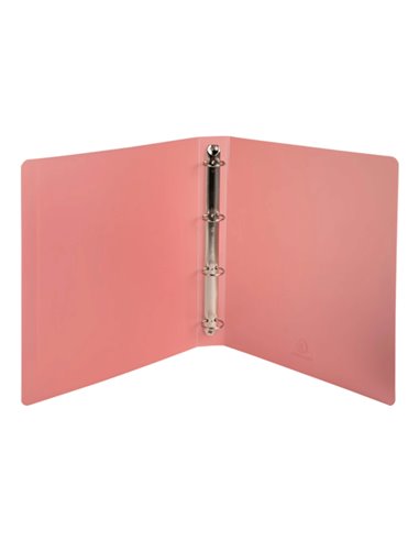 Classeur 4 anneaux exacompta kreacover polypropylene a4 4/30mm assortiment pastel.