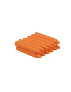 Lot de 12 crayons de cire Jovi - Ne tache pas - Inodore - Durable - Glisse bien - Facile à tailler - Développe la motricité fine