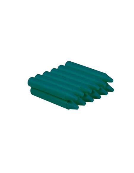 Lot de 12 crayons de cire Jovi - Ne tache pas - Inodore - Durable - Glisse bien - Facile à tailler - Développe la motricité fine