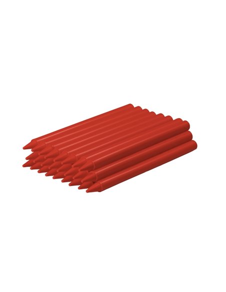 Coffret de 25 crayons de couleur en plastique Jovi Plasticolor - Résistants - Ne tachent pas - Agréables aux rayures - Finition 