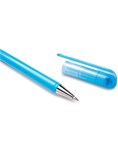 Bille superb antibacterialbleustylo a bille - pentel superb antibacterial - pointe moyenne - bleu.