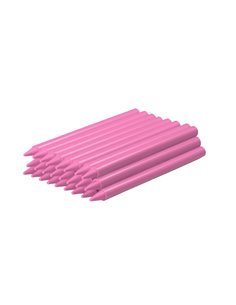 Coffret de 25 crayons de couleur en plastique Jovi Plasticolor - Résistants - Ne tachent pas - Agréables à gratter - Finition br