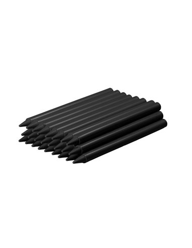 Coffret de 25 crayons de couleur en plastique Jovi Plasticolor - Résistants - Ne tachent pas - Agréables à gratter - Finition br