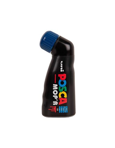 Marqueur posca peinture pointe ronde coloris bleu fonce.