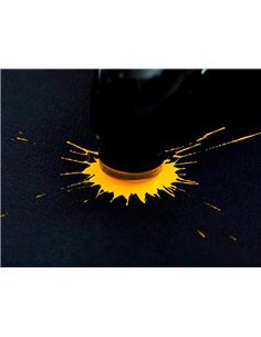 Marqueur posca peinture pointe ronde coloris jaune. 2