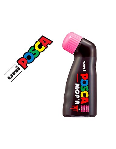 Marqueur posca peinture pointe ronde coloris rose.