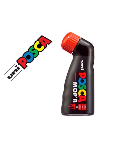 Marqueur posca peinture pointe ronde coloris rouge.