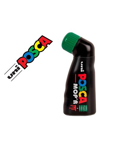 Marqueur posca peinture pointe ronde coloris vert fonce.