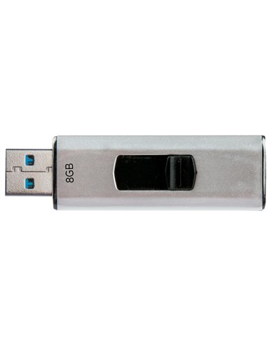 Clé usb q-connect 3.0 8gb lecture175mb/s écriture 60mb/s ré tractable interface superspeed 3.0 compatible usb 2.0.