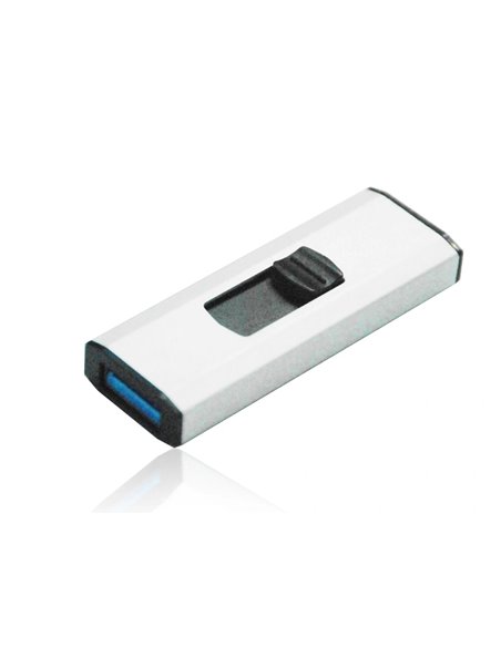 Clé usb q-connect 3.0 16gb lecture175mb/s écriture 60mb/s rétractable interface superspeed 3.0 compatible usb 2.0.
