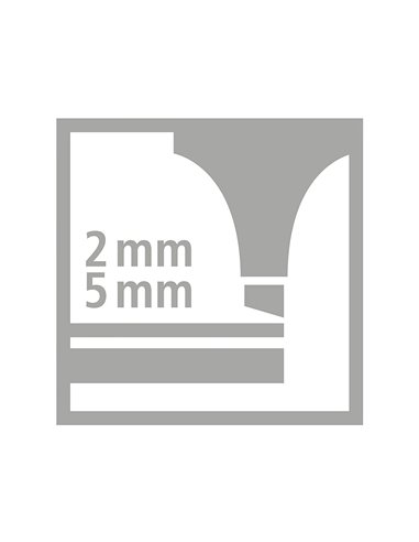 Surligneur stabilo boss original pastel encre base eau pointe biseautee largeur trace 2/5mm coloris nuage de.