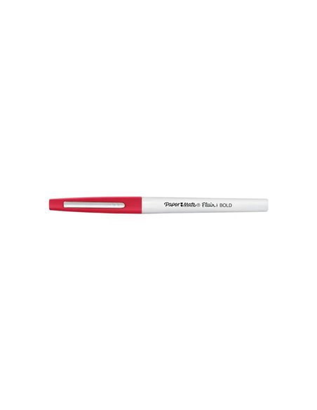 Feutre ecriture paper mate flair bold pointe large blister 12 unites.