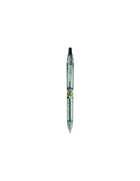 Pack pilot begreen b2p ecoball 10 stylos-bille pointe moyenne + 10 recharges noir.